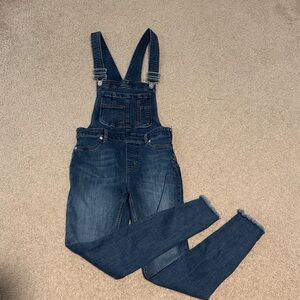 Free People Blue Denim Jeans Overalls